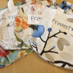 Up cycled shopping bags
